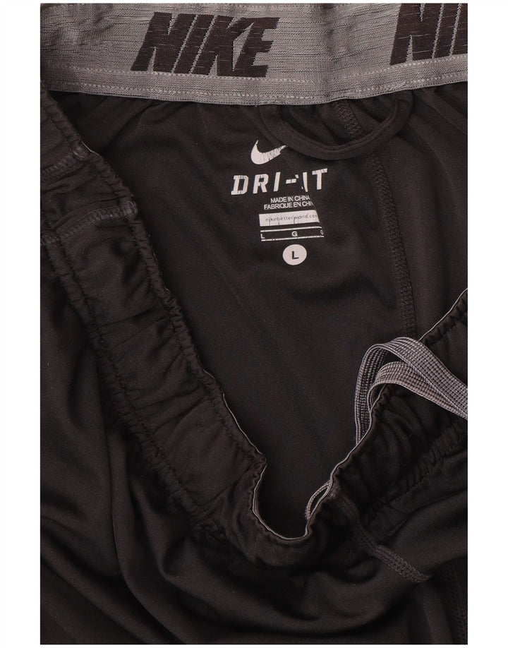Ανδρικό αθλητικό σορτς Nike Dri Fit σε μεγάλο μαύρο