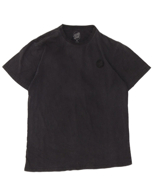 Santa Cruz Ανδρικό γραφικό T-Shirt Top XL Γκρι βαμβακερό