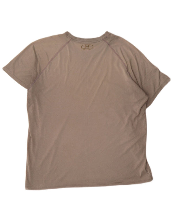 Under Armour Ανδρικό Heat Gear Loose Fit T-shirt Top Large Grey