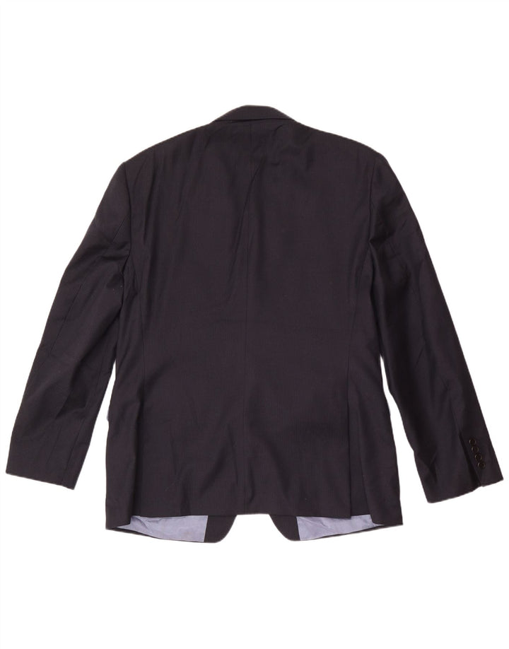 Γαλλικό Connection Ανδρικό μπουφάν σακάκι UK 44 2XL Navy Blue Wool