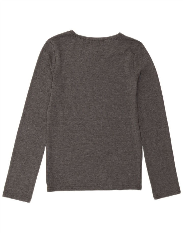 Russell Athletic Girls Top μακρυμάνικο 14-15 ετών XL Grey Polyester Modern