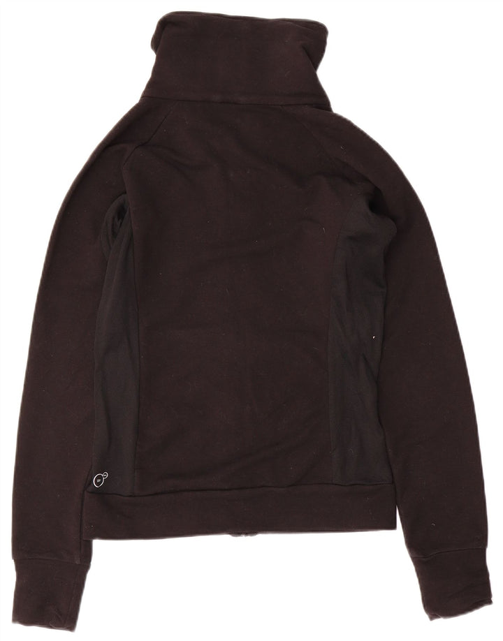 Γυναικεία φόρμα PUMA Top Jacket UK 8 Small Black Cotton
