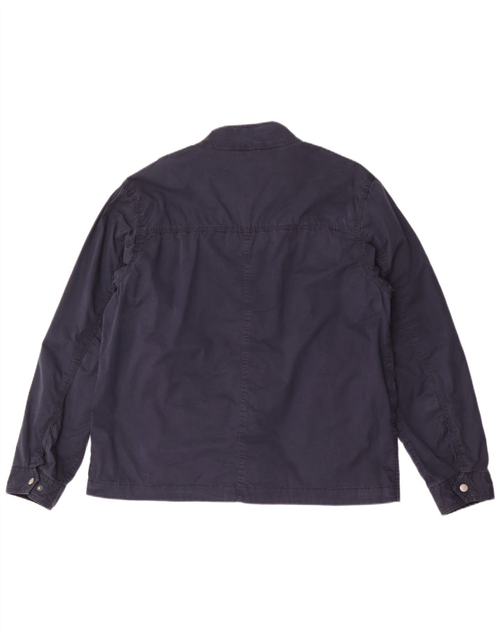 Ανδρικό μπουφάν Superdry Bomber UK 42 XL Navy Blue Cotton