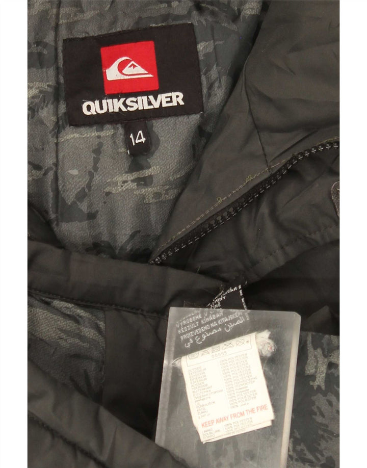 Μπουφάν Quiksilver Boys padded Jacket 13-14 Years Grey Polyester