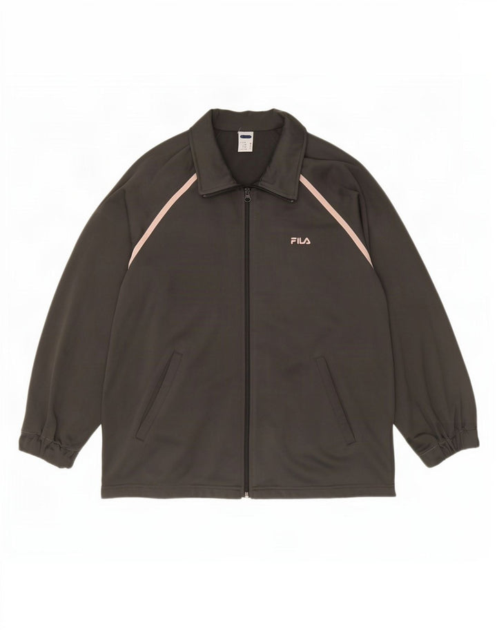 Ανδρική φόρμα Fila Top Jacket Μεσαίο Γκρι Πολυεστέρας