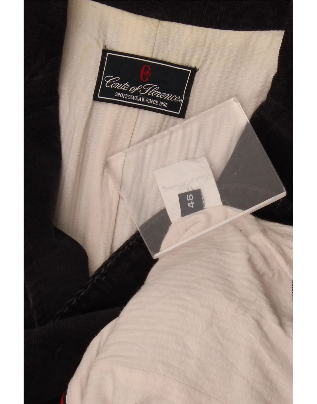 CONTE OF FLORENCE Γυναικείο σακάκι με 2 κουμπιά μπλέιζερ IT 46 Μεγάλο Navy Blue