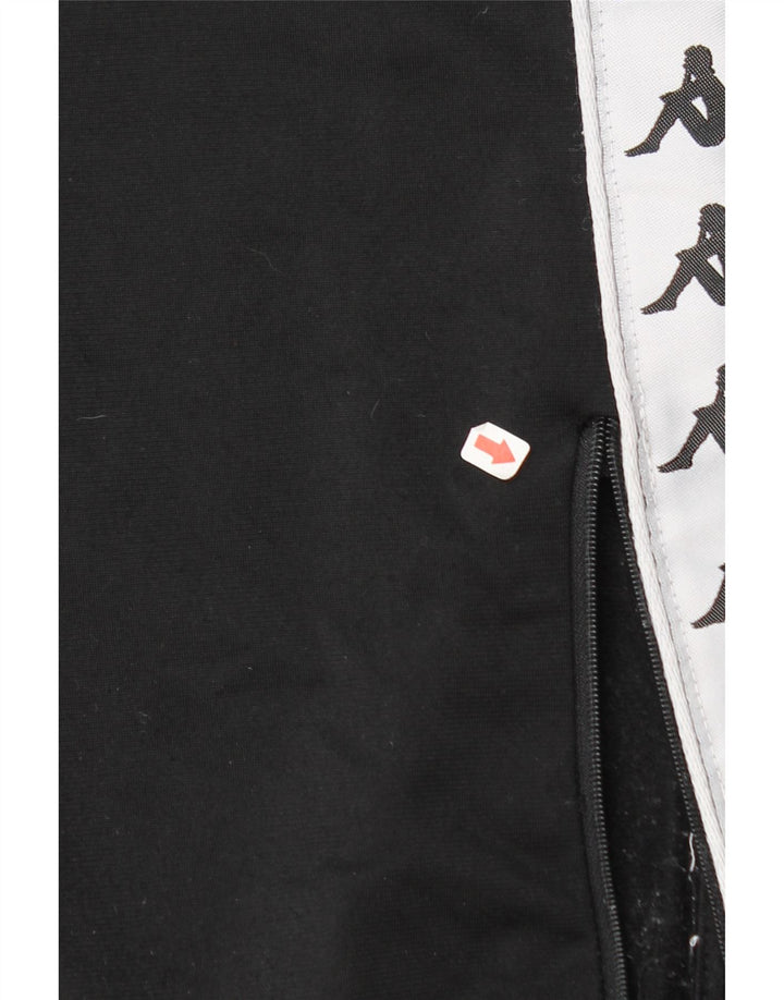 Ανδρική φόρμα γραφικής Kappa Παντελόνι Joggers Medium Black Colourblock