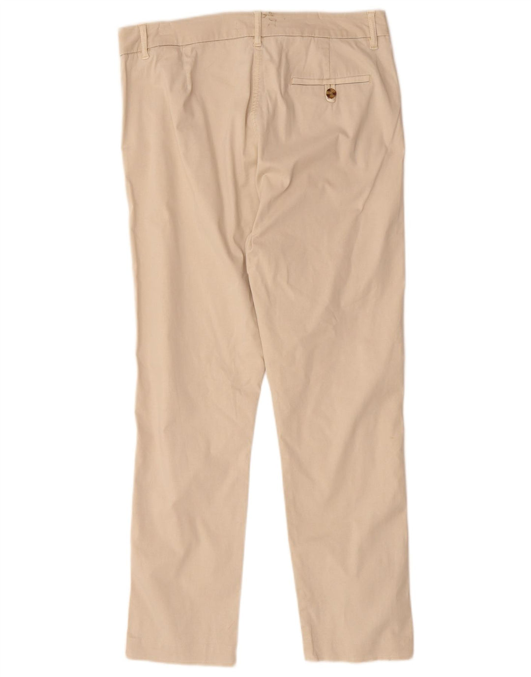 Marks & Spencer Γυναικείο παντελόνι Chino UK 14 Medium W30 L27 Beige βαμβακερό