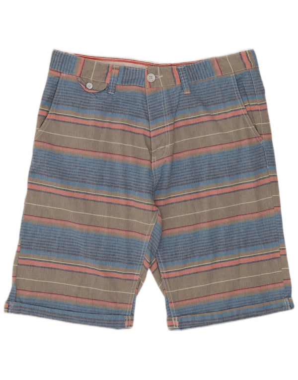Tokyo Laundry Ανδρικό σορτς Chino XL W38 Πολύχρωμο βαμβακερό ριγέ