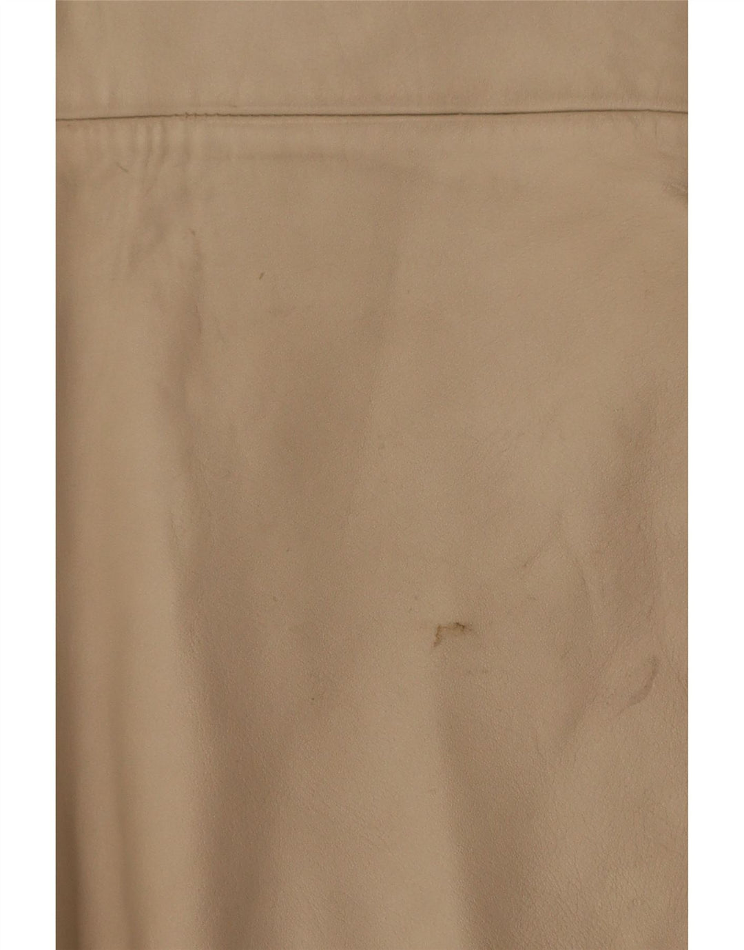 Vintage Γυναικείο Δερμάτινο Gilet IT 38 XS Μπεζ
