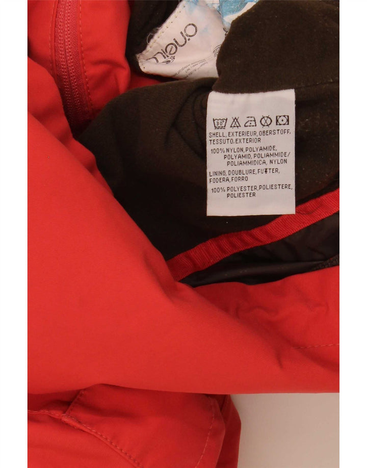 O'Neill Γυναικείο Windbreaker Jacket UK 10 Small Red Nylon