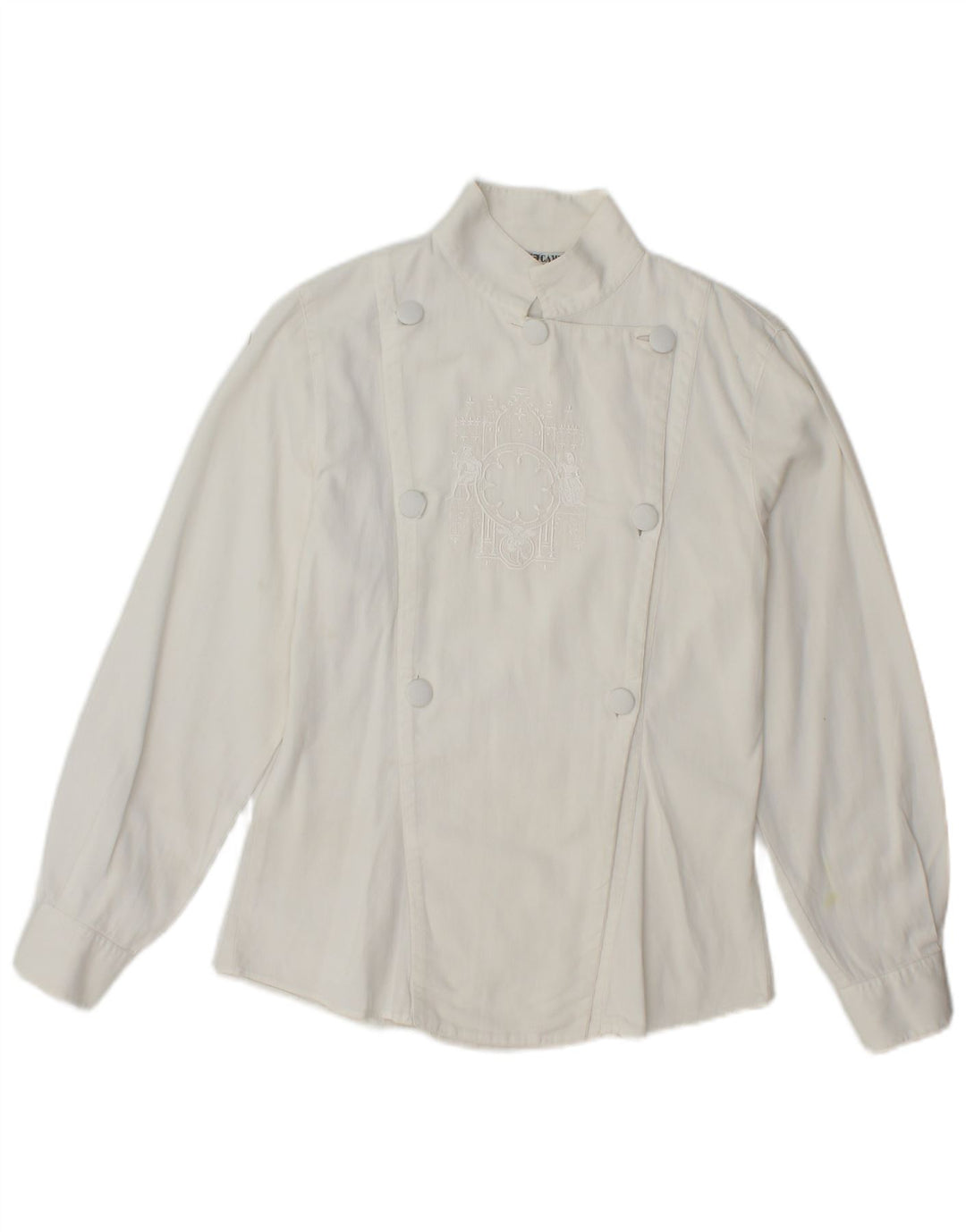 ENARA CAMICE Γυναικείο πουκάμισο Μπλούζα UK 12 Medium White