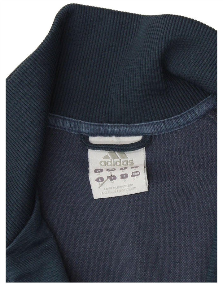 Ανδρική αθλητική φόρμα γραφικών Adidas Top Jacket Medium Navy Blue Polyester