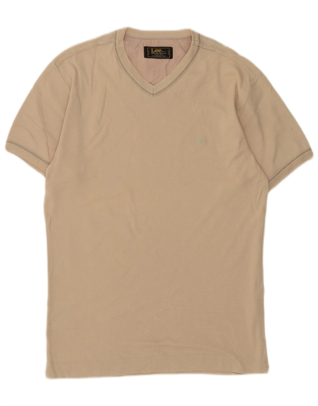 Ανδρικό T-Shirt Lee Top XL Beige