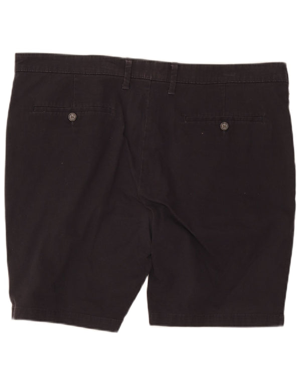 Ανδρικό σορτς Chino Marks & Spencer W40 XL μαύρο βαμβακερό