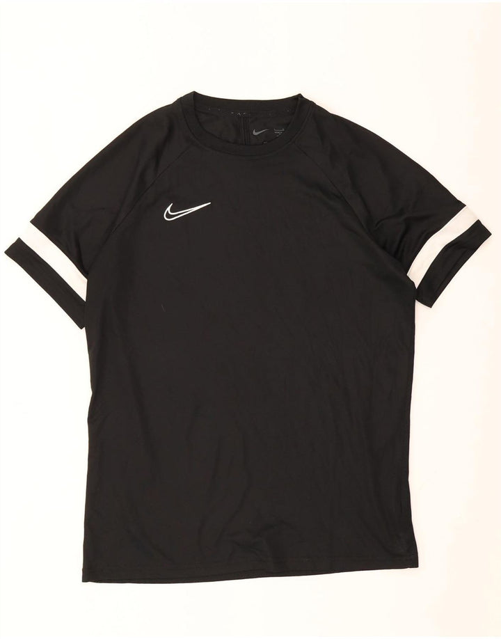 Ανδρικό T-shirt Nike Dri Fit Top Large Black Colorblock Πολυεστέρας