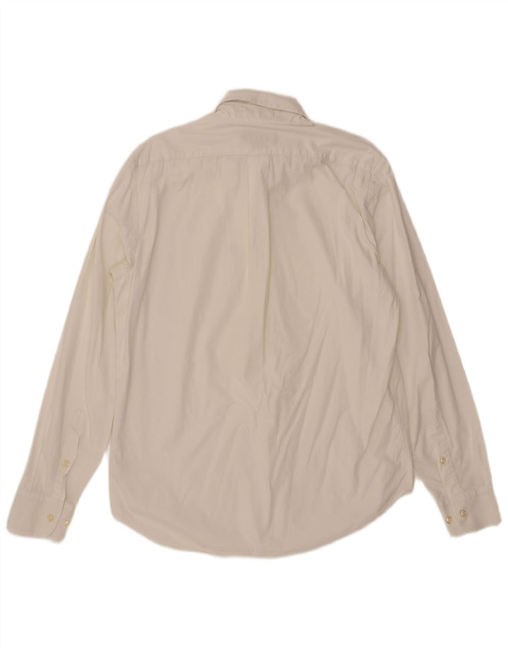 Ανδρικό πουκάμισο Marlboro Classics με κανονική εφαρμογή σε μεγάλο λευκό