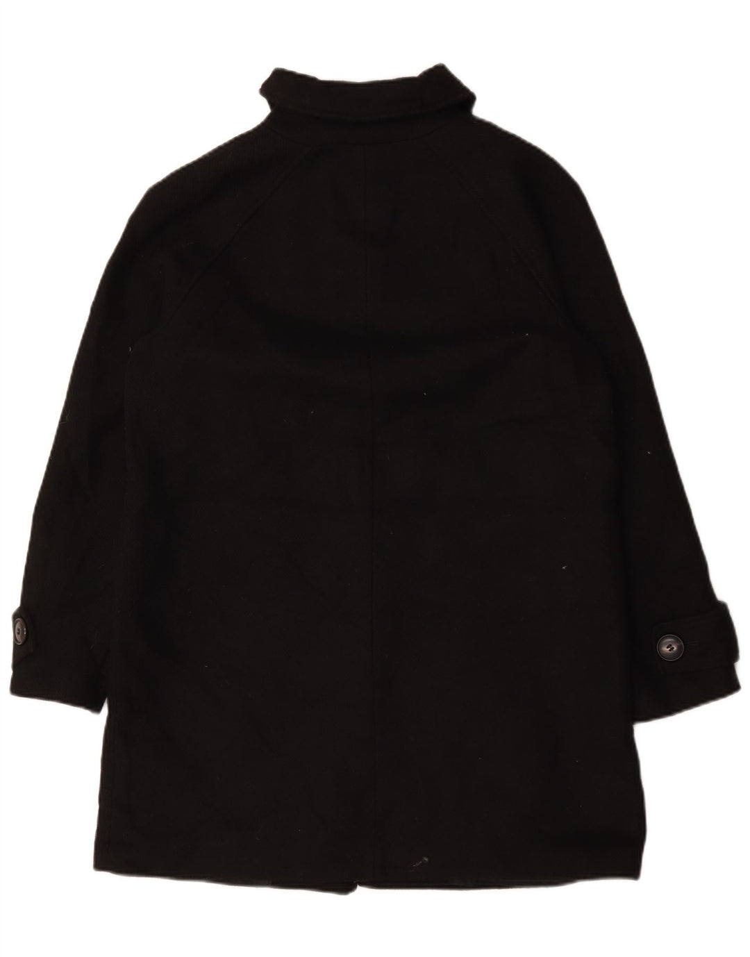 Marks & Spencer Γυναικείο Παλτό UK 14 Large Black Polyester