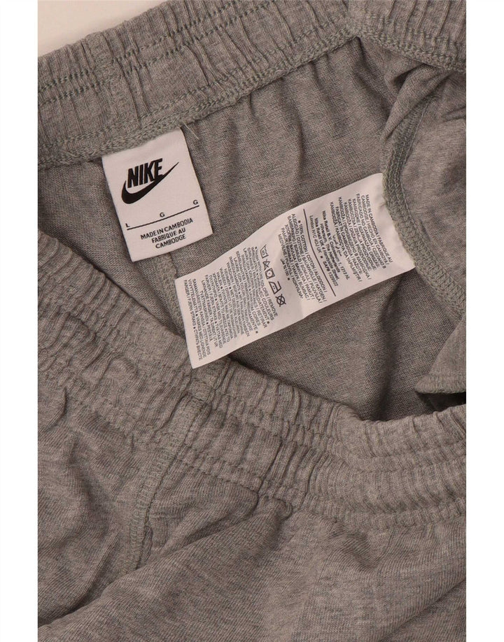Ανδρική αθλητική φόρμα Nike, βαμβακερό μεγάλο γκρι