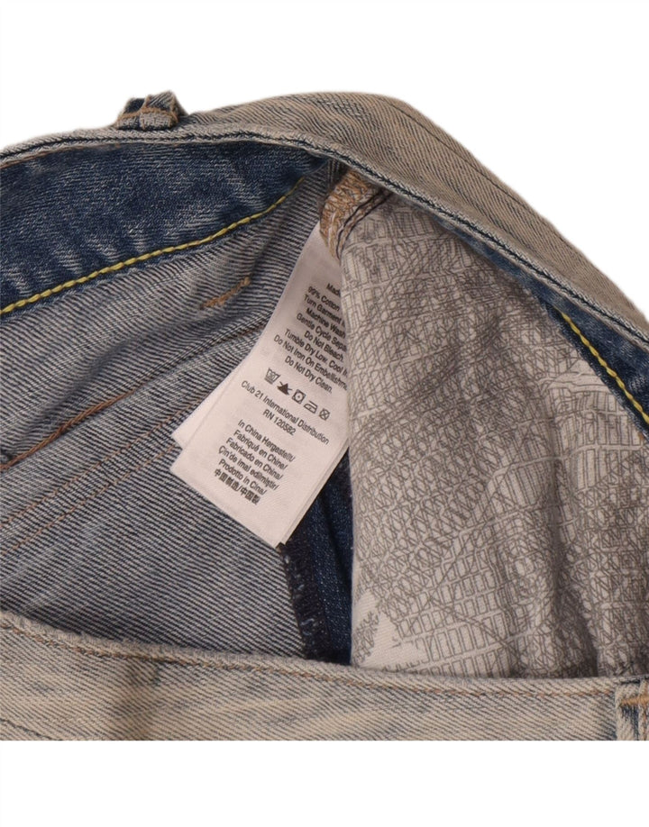 Dkny Γυναικείο τζιν σορτς US 6 Medium W32 Μπλε βαμβακερό