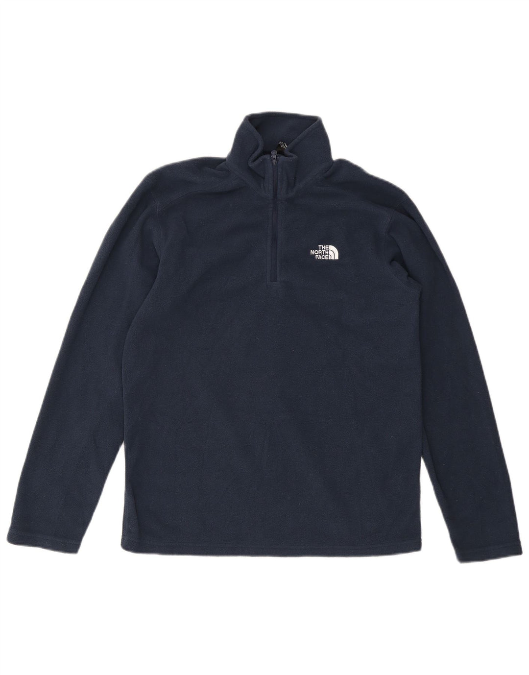 THE NORTH FACE Ανδρικό φερμουάρ Fleece Jumper Μικρό Navy Blue Polyester