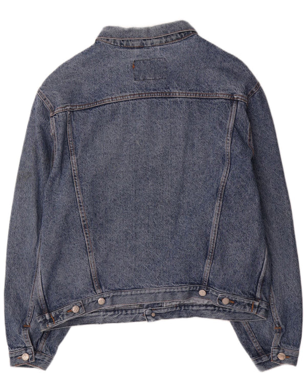 Vintage Ανδρικό Τζιν Μπουφάν UK 42 XL Μπλε Βαμβακερό
