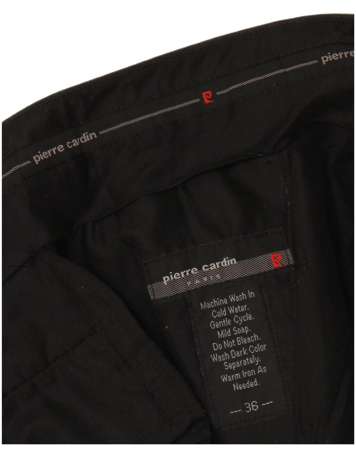 PIERRE CARDIN Ανδρικό παντελόνι Chino με καρφίτσες W36 L26 Γκρι