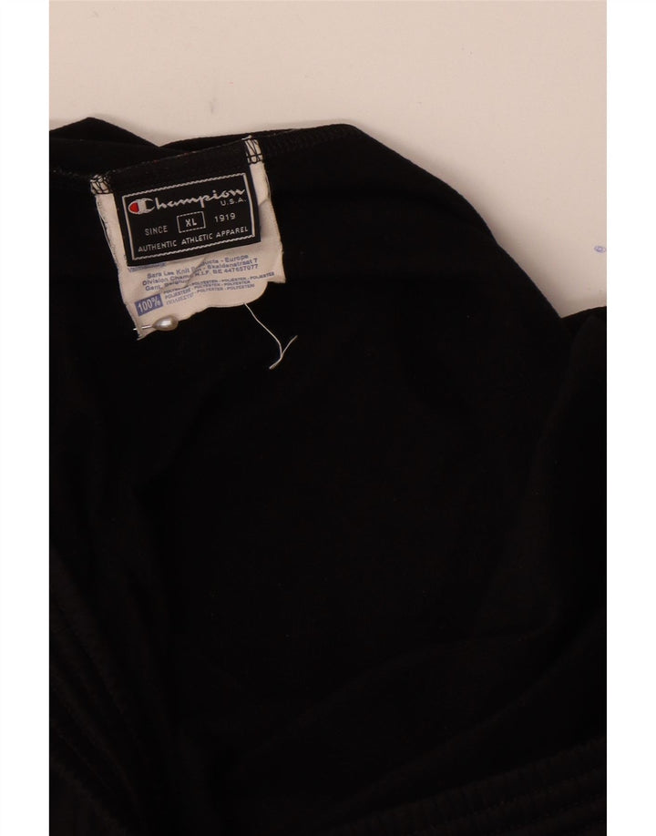 Ανδρική φόρμα Champion Παντελόνι Joggers XL Μαύρο Πολυεστέρα
