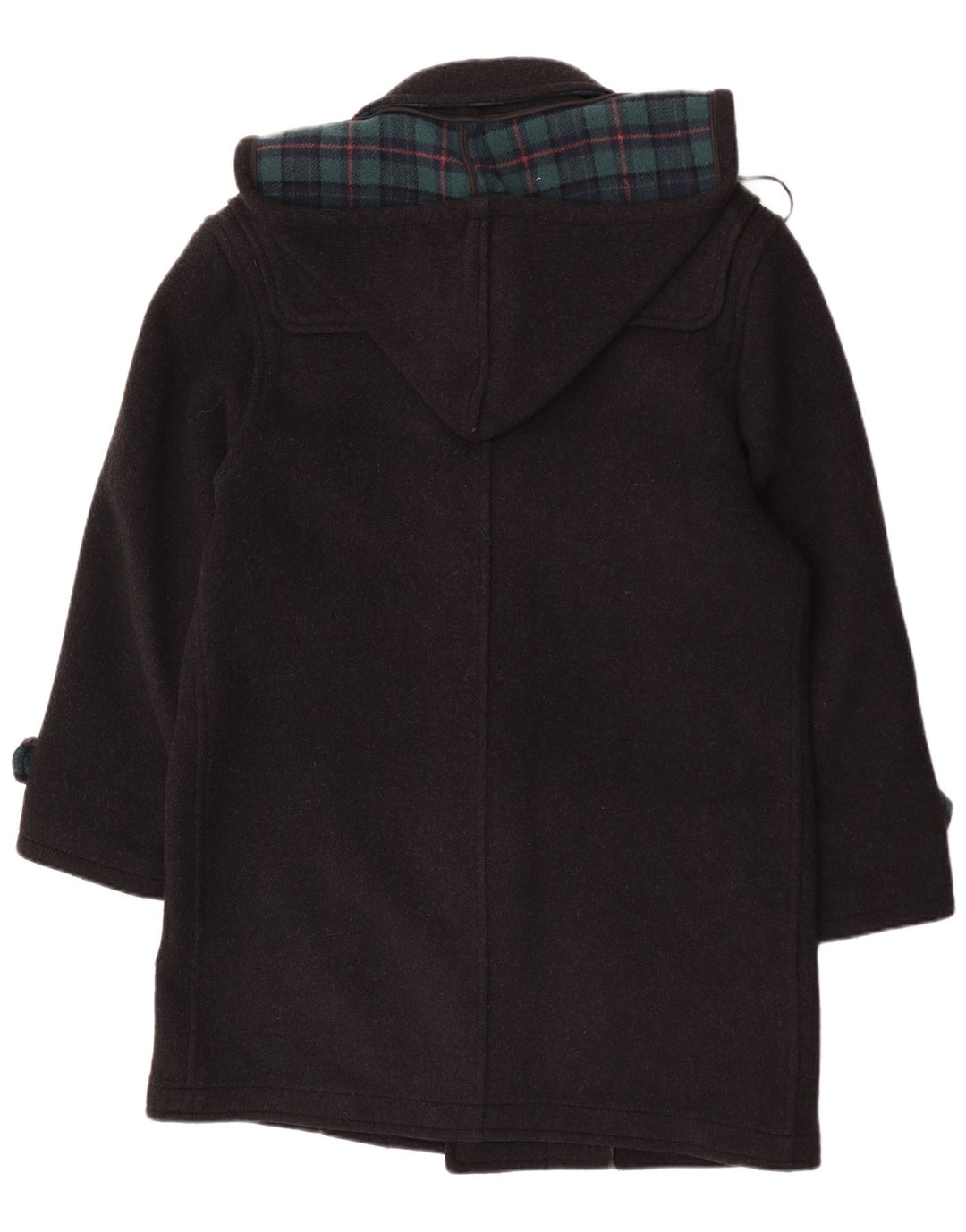 Pierre Cardin Ανδρικό παλτό Duffle με κουκούλα IT 48 Medium Black Check Wool
