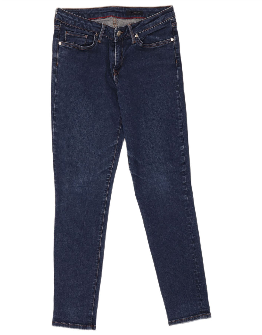 Tommy Hilfiger Γυναικεία Skinny Jeans W28 L30 Navy Blue Polyester