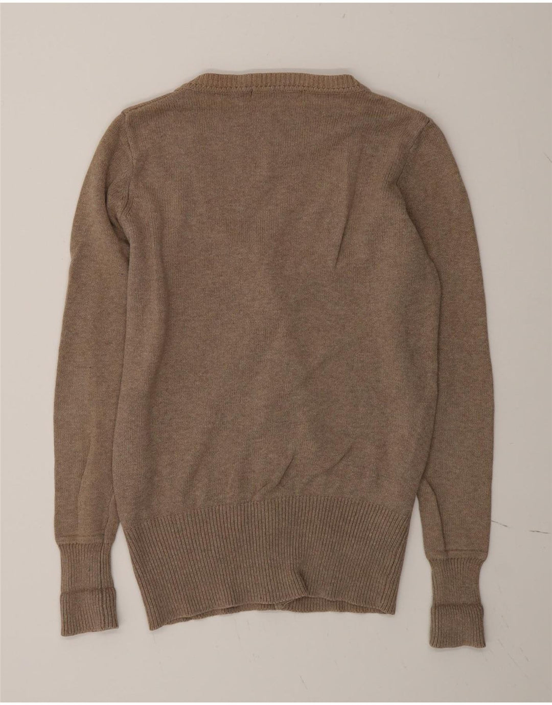 Zara Γυναικεία Ζακέτα UK 16 Large Grey Cotton