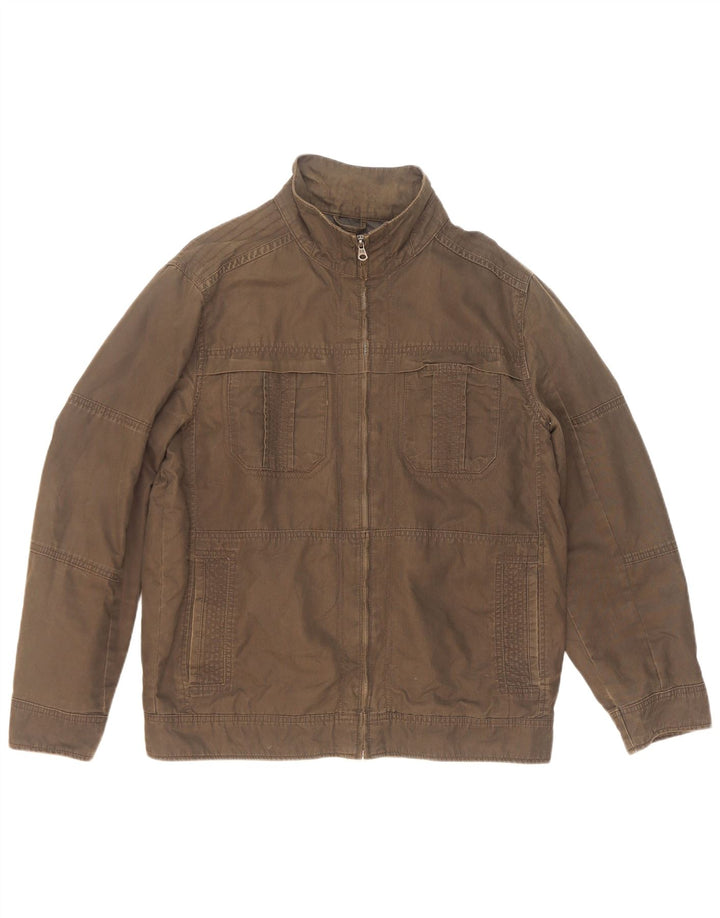 John Rocha Ανδρικό Utility Jacket UK 38 Medium Khaki Cotton