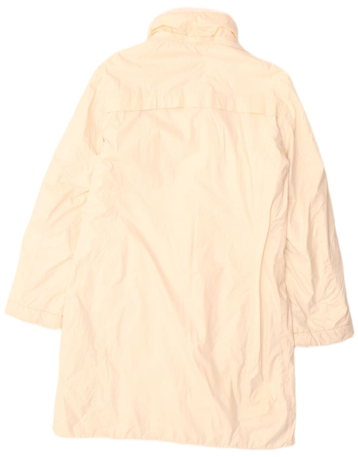 CONTE OF FLORENCE Γυναικείο παλτό αντιανεμικό IT 44 Medium Off White Πολυεστέρας