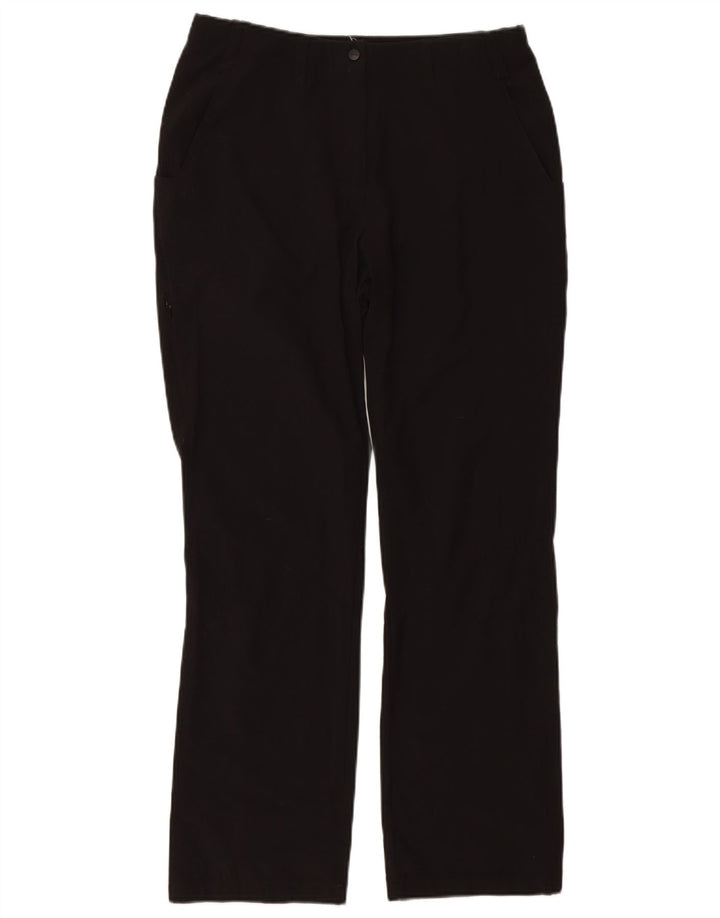 ROHAN Γυναικείο ίσιο παντελόνι Chino UK 12 Medium W30 L30 Μαύρο Πολυαμίδιο