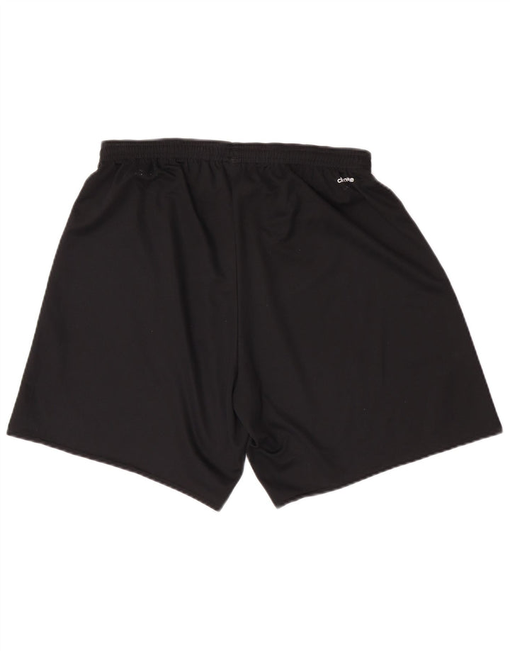 Ανδρικό σορτς Adidas Climalite Sport μεγάλο μαύρο πολυεστέρα