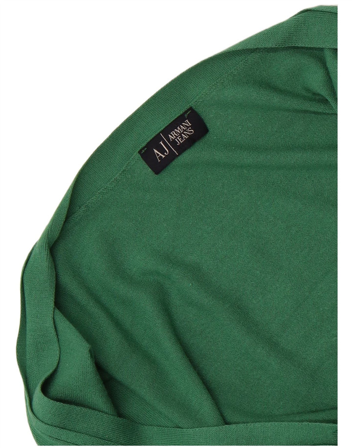 Armani Jeans Γυναικείο πουλόβερ UK 12 Medium Green