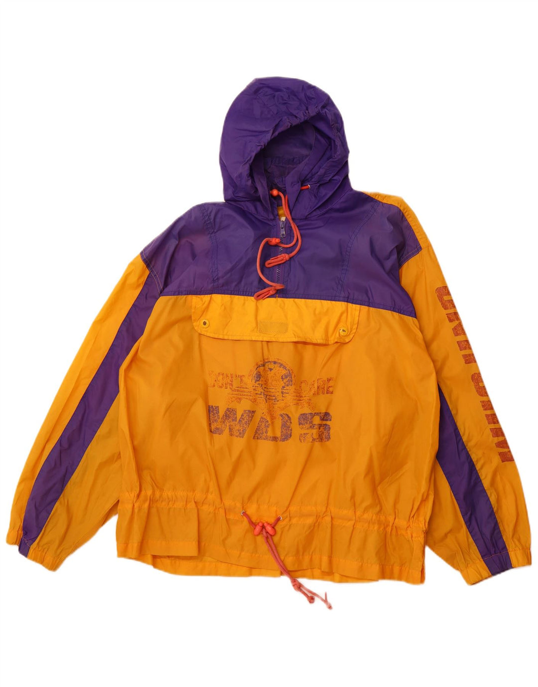 Ανδρικό μπουφάν βροχής UNIFORM Loose Fit Pullover UK 38 Medium Orange