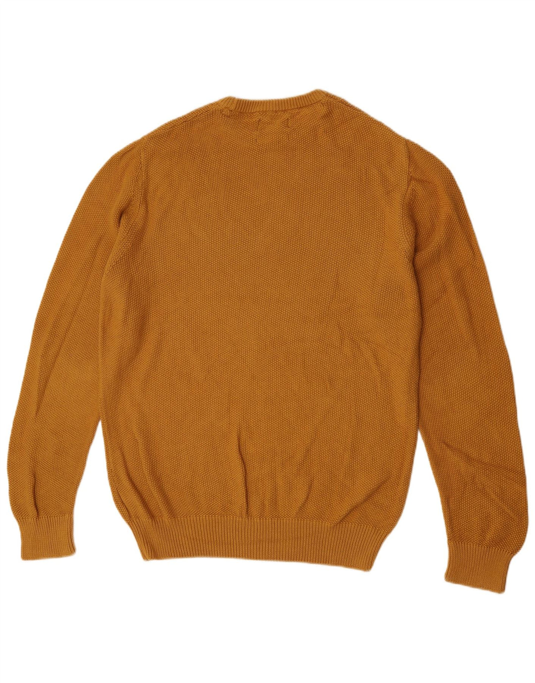 Ανδρικό πουλόβερ Marks & Spencer Regular Fit Crew Neck Jumper Μεσαίο κίτρινο