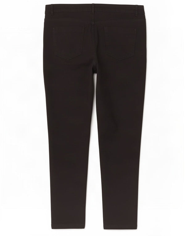 Marks & Spencer Γυναικείο Cropped Παντελόνι UK 14 Large W34 L26 Black