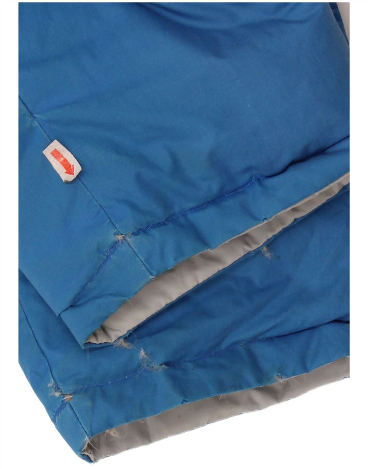 Ανδρικό μπουφάν με κουκούλα Diadora UK 40 μεγάλο μπλε πολυεστέρας