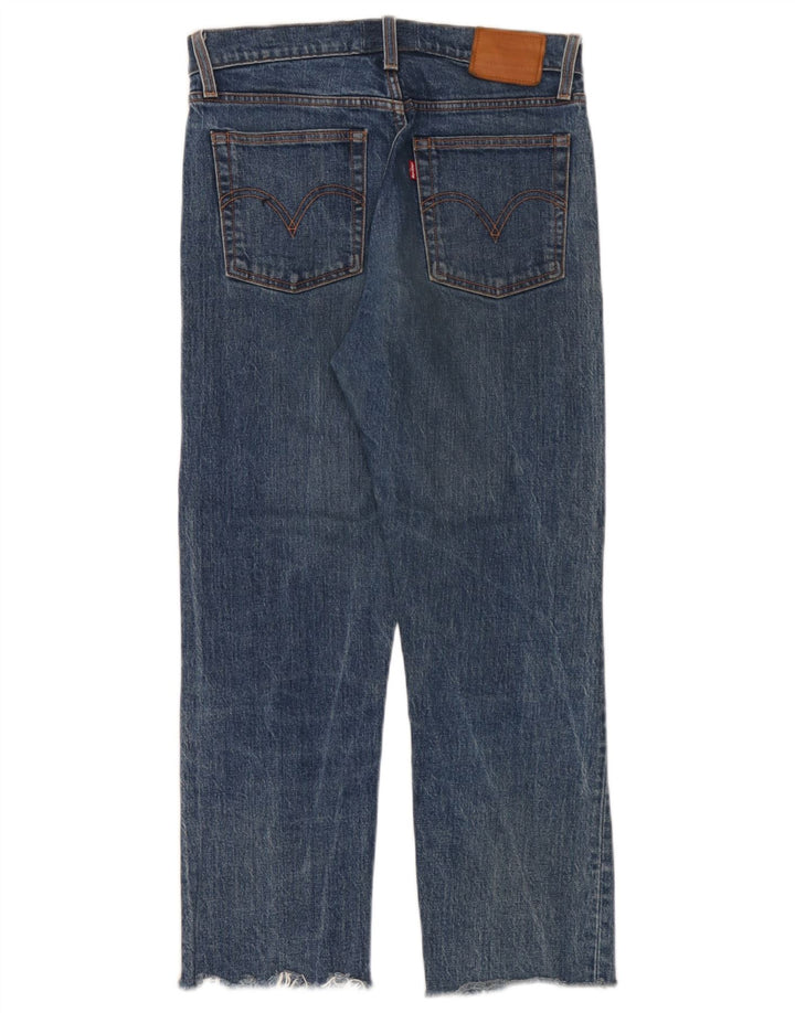 Γυναικείο τζιν ίσιο Levi's W27 L28 Μπλε βαμβακερό
