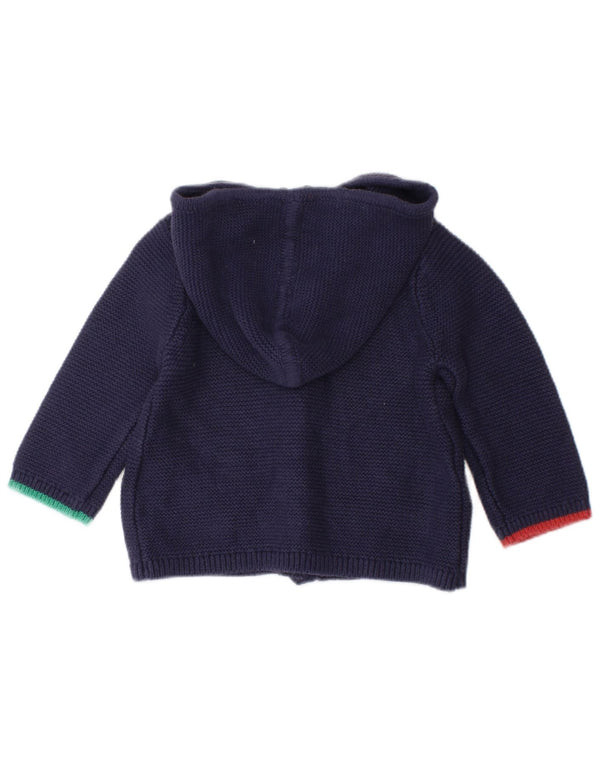 JOULES Baby Girls Ζακέτα με κουκούλα γραφικών 3-6 μηνών Navy Blue