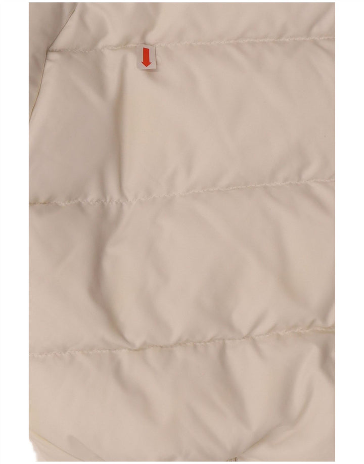 Μπουφάν MONCLER Girls Hooded padded Jacket 5-6 Years White Nylon