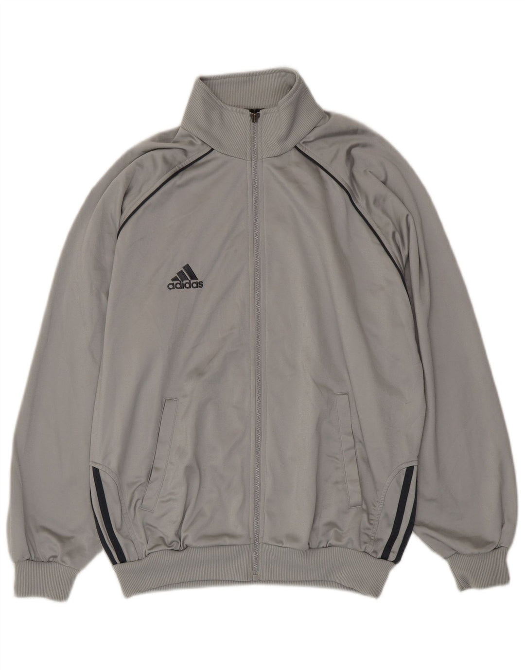 Ανδρική φόρμα Adidas Loose Fit Top Jacket UK 40/42 Medium Grey Polyester