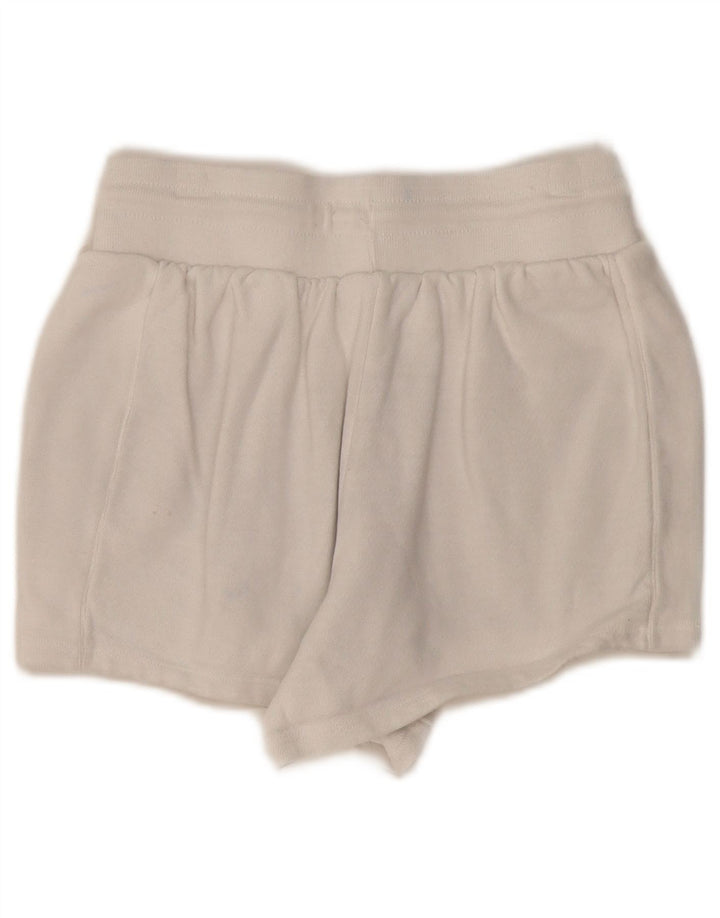 CHAMPION Γυναικείο Αθλητικό Σορτς Αντί Ύφανσης UK 10 Μικρό λευκό βαμβακερό