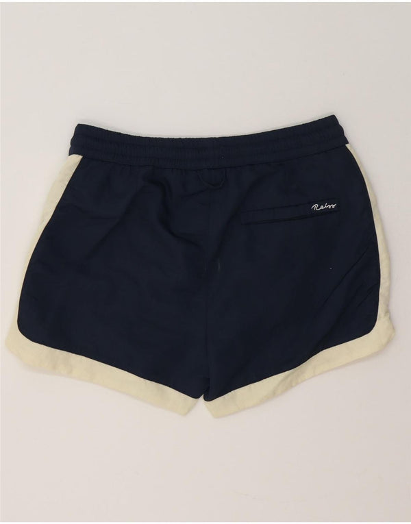 Γυναικείο αθλητικό σορτς Reiss UK 4 XS Navy Blue Colorblock Πολυαμίδιο