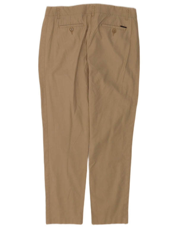 Marks & Spencer Γυναικείο ίσιο παντελόνι Chino UK 10 Small W30 L28 Beige