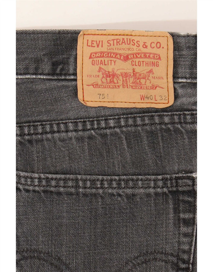 Levi's Mens 751 Straight Jeans W40 L30 Grey