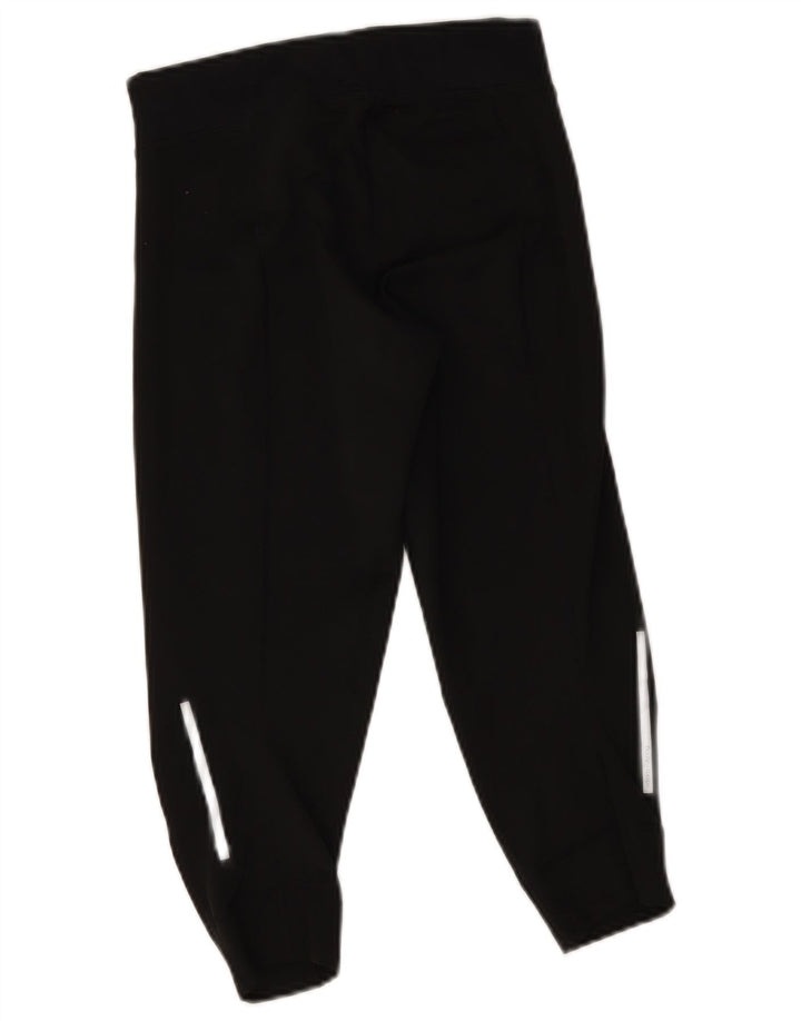 Adidas Γυναικεία κολάν Capri Climalite UK 8/10 Μικρό μαύρο πολυεστέρα