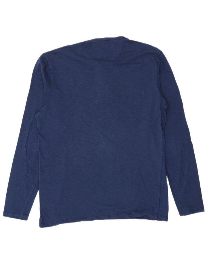 Ανδρικό τοπ Levi's Standard Fit Μακρυμάνικο μεγάλο μπλε βαμβακερό